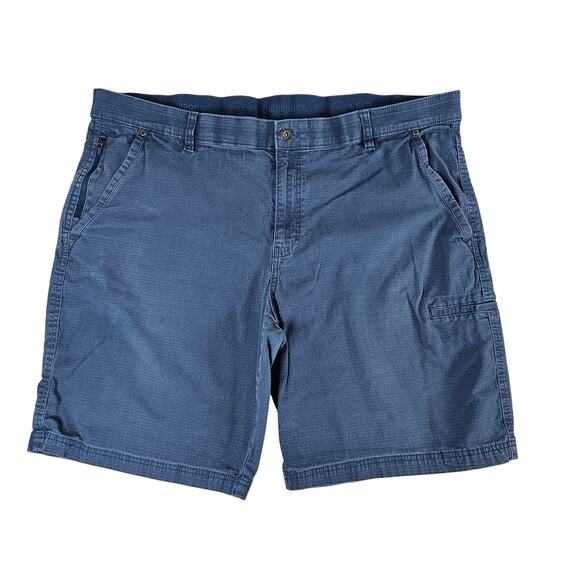 Weatherproof Other - Weatherproof Men's Size 42 Blue Stretch Cargo Shorts Storm Blue Utility Casual